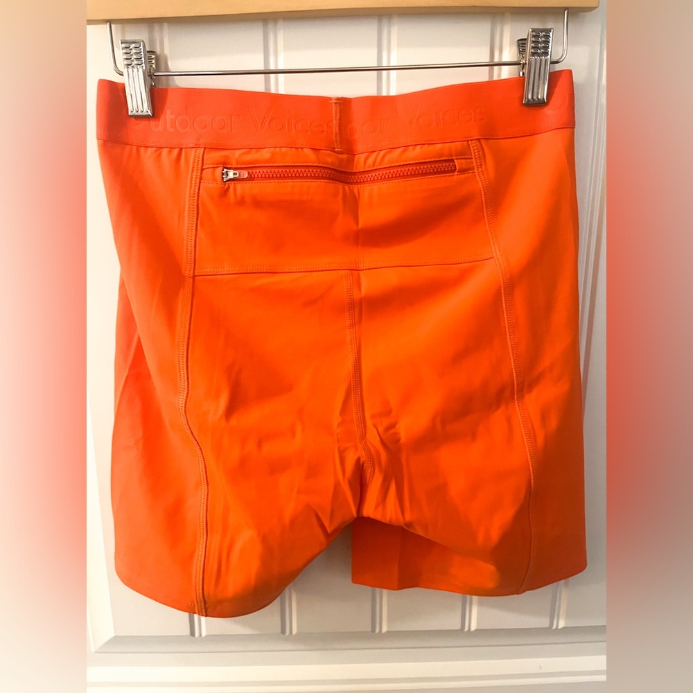 NWT Outdoor Voices Orange SuperForm 5” Short - Picture 5 of 5